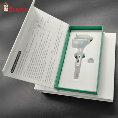 Libro encuadernado de Kit For Collecting Saliva Samples de la colección de la saliva del ARN de la DNA, adaptable