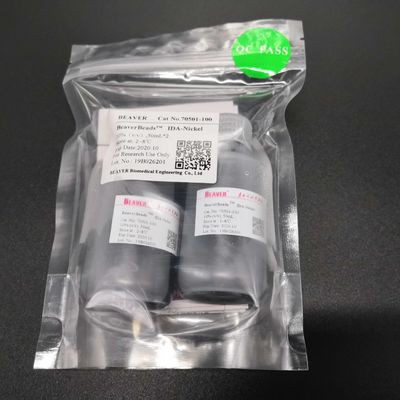 100 ml su porcentaje magnético del volumen de las gotas los 30μm el 10% del IDA-níquel de la purificación de la proteína de la etiqueta